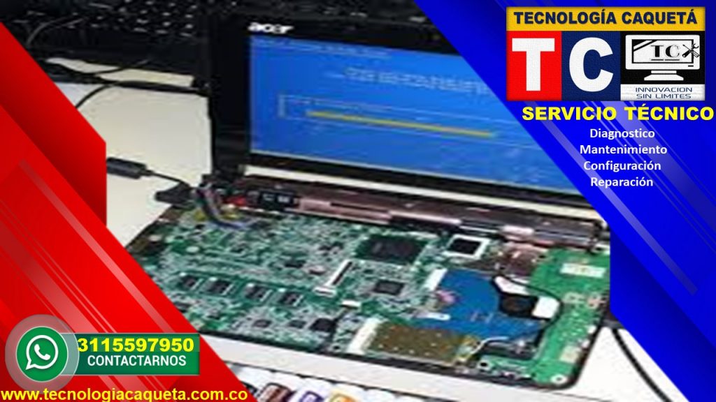 Tecnologia Caqueta - Servicio Tecnico Especializado - Diagnostico-Manteniiento-Configuracion de pc-impresoras-redes.