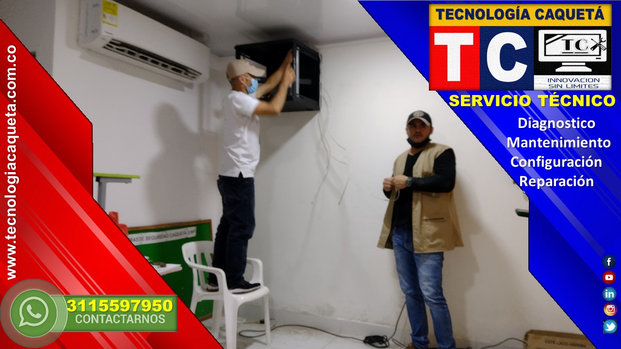 Instalacion Camaras CCTV - UNP Tecnologia Caqueta4