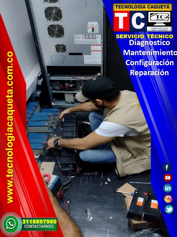 Servicios De Soporte Baterias UPS CineMark - Tecnologia Caqueta9
