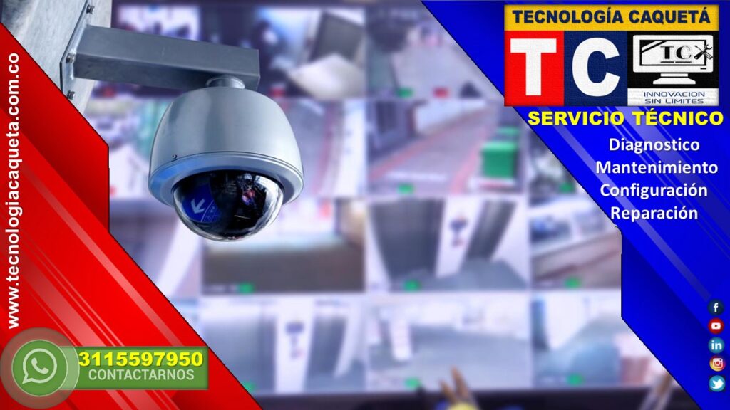 CCTV-Camaras de Vigilancia Y Seguridad-DVR-Cercuito Cerrado de TV#TECNOLOGIA CAQUETA#3115597950-0
