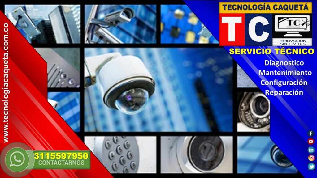 CCTV-Camaras de Vigilancia Y Seguridad-DVR-Cercuito Cerrado de TV#TECNOLOGIA CAQUETA#3115597950-7