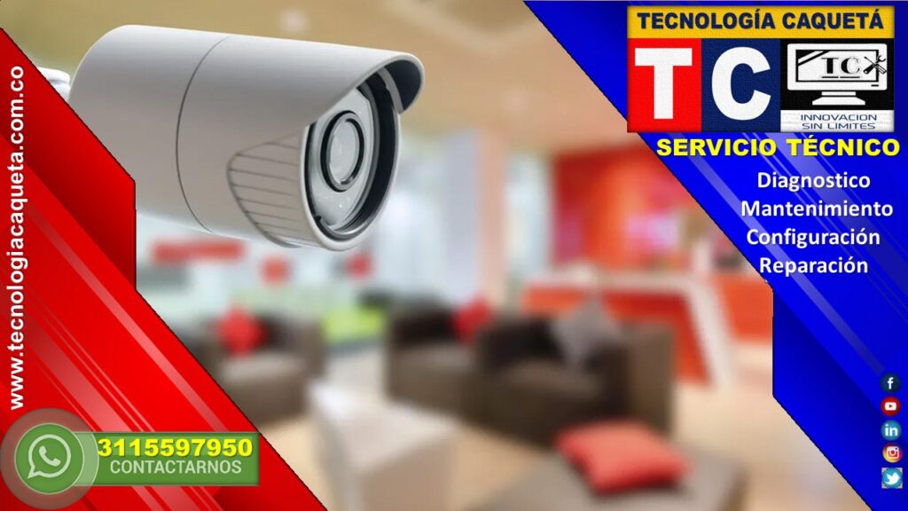CCTV-Camaras de Vigilancia Y Seguridad-DVR-Cercuito Cerrado de TV#TECNOLOGIA CAQUETA#3115597950-9