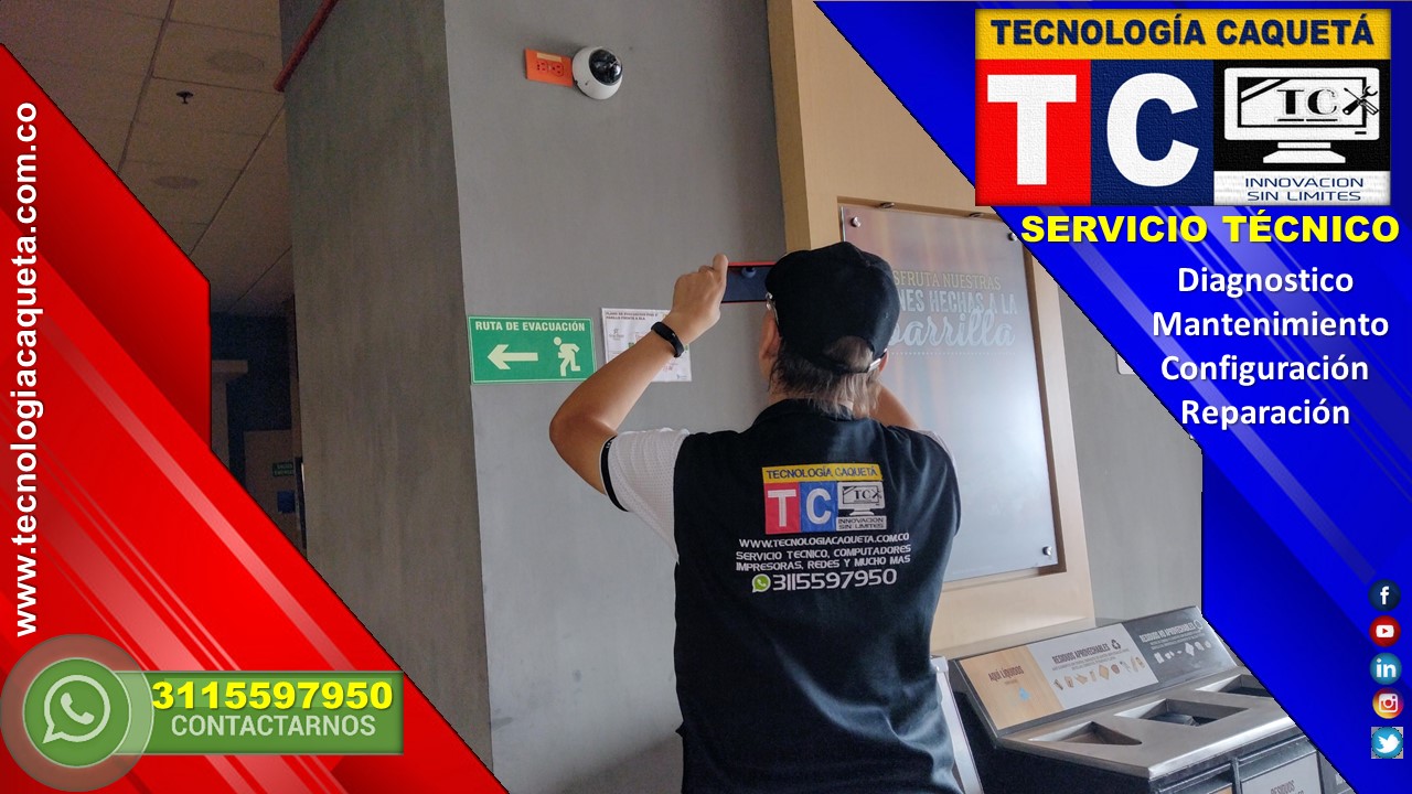 DESMONTE E INSTALACION CCTV E IP - CEL. 3115597950 +TECNOLOGIA CAQUETA#2
